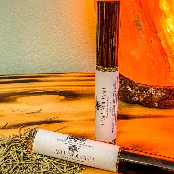 Rooted Revival Rosemary Castor Oil Lash & Brow Growth serum