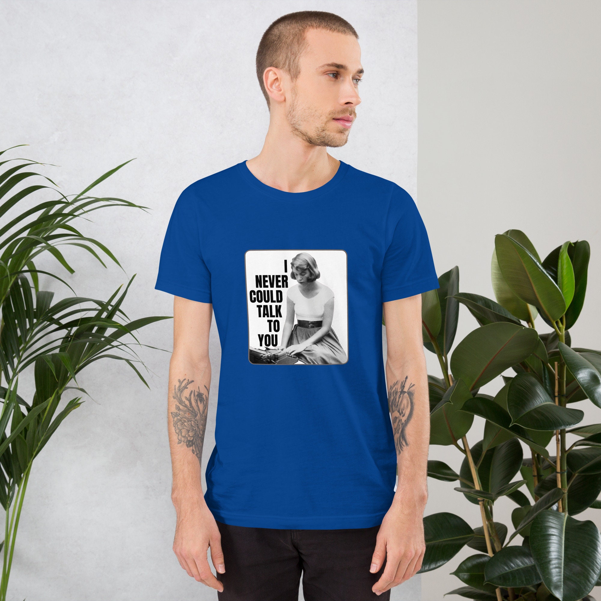 OFFICIAL LA Poetry Beach Festival 2023 T Shirt: I Never Could Talk