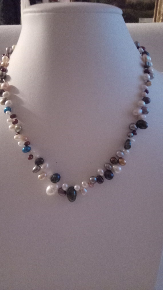 Vintage genuine pearl necklace - image 6