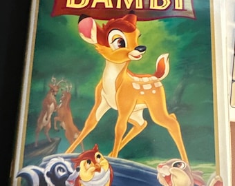 Walt Disney Bambi Limited Edition 55th Anniversary Vhs