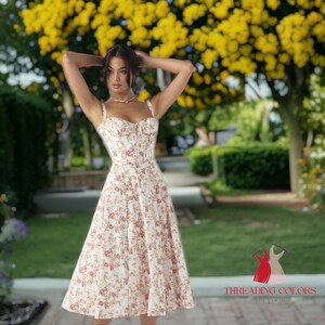 Formal Floral Dress Etsy