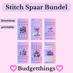 Stitch Savings Challenge-paket