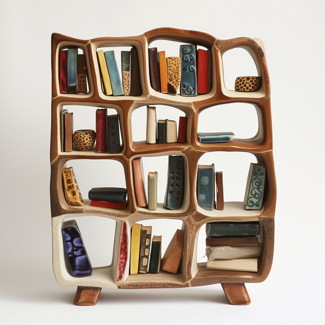 Handmade Ceramic Bookshelves Etsy UK