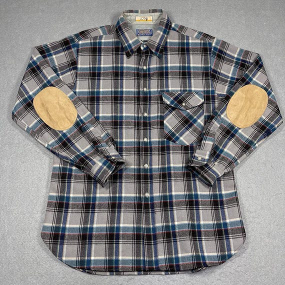 mens dress shirts with elbow patches Pendleton Trail Shirt