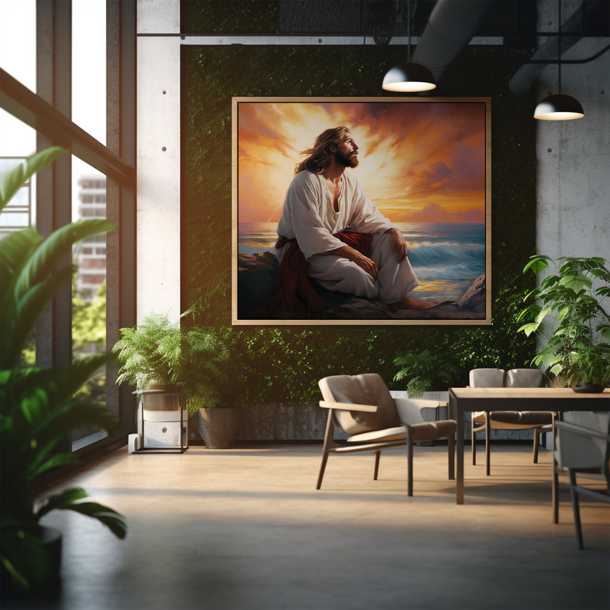 Jesus Christ Canvas Print: Christian Religious Wall Art - Etsy