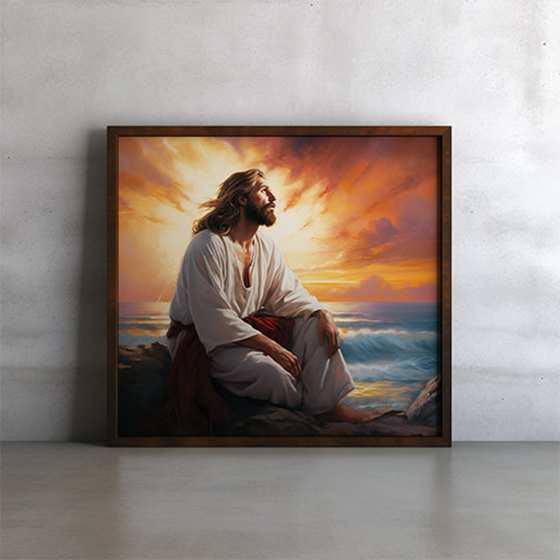 Jesus Christ Canvas Print: Christian Religious Wall Art - Etsy