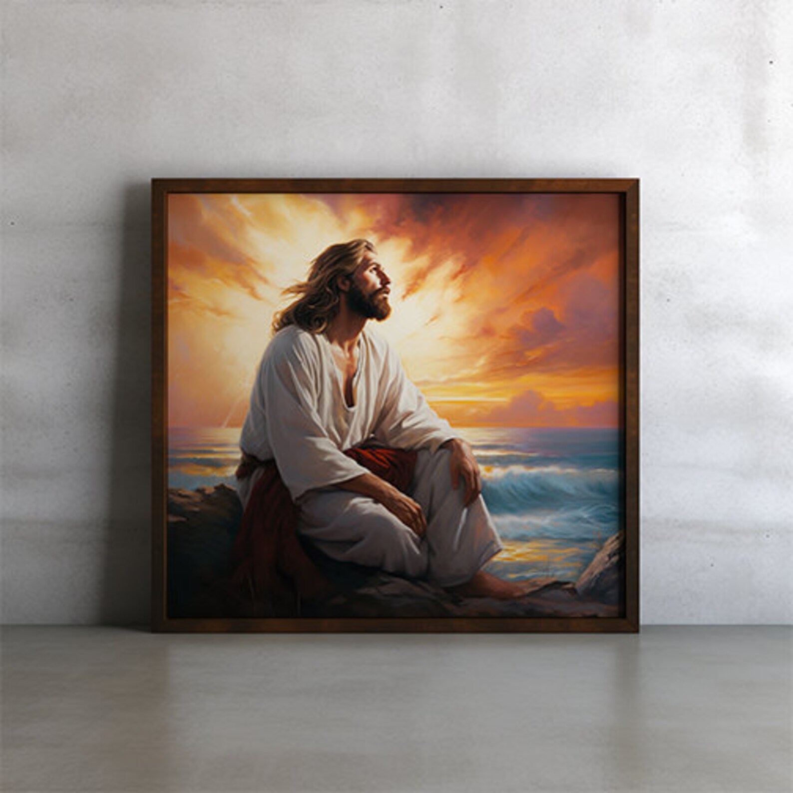 Jesus Christ Canvas Print: Christian Religious Wall Art - Etsy