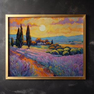 Rural Landscape Canvas Painting Oil Painting Canvas Wall Art Holiday Gift Office Wall Decor