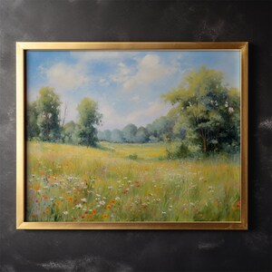 Rural Landscape Canvas Painting Oil Painting Canvas Wall Art Holiday Gift Office Wall Decor