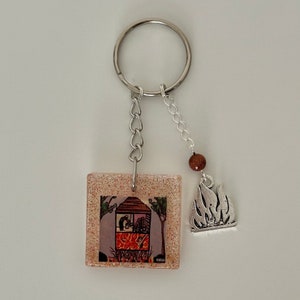 Suicideboys &quot;Long Term Effects of SUFFERING&quot; Album Inspired Resin Keychain, Handmade, Limited Edition, Suicideboys Album