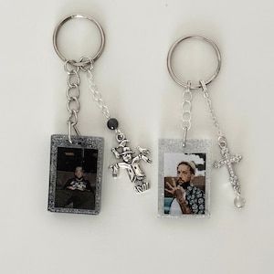 Scrim Suicideboys Personas Small Resin Keychain, Scarecrow, Yung Christ, Suicideboys Keychain, G59, Handmade, Suicideboys Charm