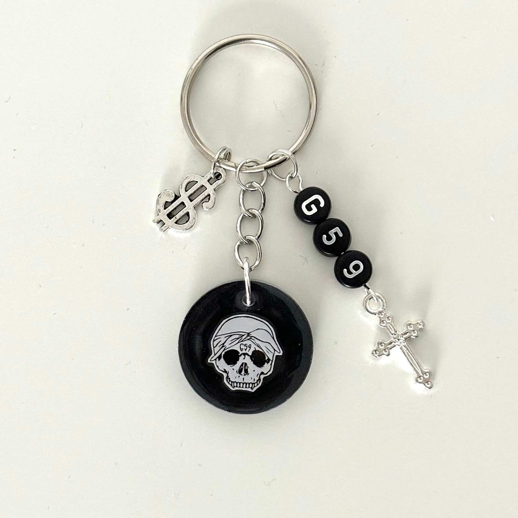 G59 Skull Multi-charm Resin Keychain, Suicideboys, Black or Clear Glitter, Grey59, Circle Resin Charm, G59 Logo, Handmade - Etsy G59 Skull Multi-charm Resin Keychain, Suicideboys, Black or Clear Glitter, Grey59, Circle Resin Charm, G59 Logo, Handmade - Etsy
