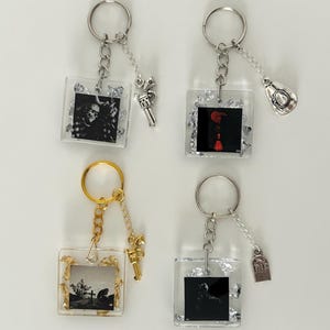 Scrim Solo Albums Small Resin Keychain, Scarecrow, Yung Christ, Suicideboys Keychain, G59, Handmade, Suicideboys Charm, Wetto