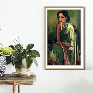 Sumair by Amrita Sher-Gil - Indian Art Digital Print Download for Home Decor and Gifts