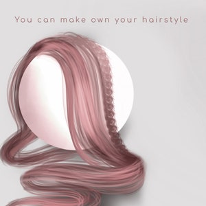 Nilyn 20 Hair Brushes for Procreate Ver.05 image 4