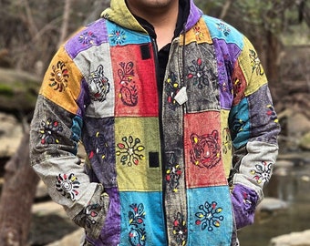 BIISDOST Sweat à Capuche Hommes Grandes Tailles : Pull Sans Capuche Sweatshirt à Capuche Streetwear Rétro Veste Décontractée Avec Boutons Sweatshirts à Manches Longues Sweat à Capuche En Velours