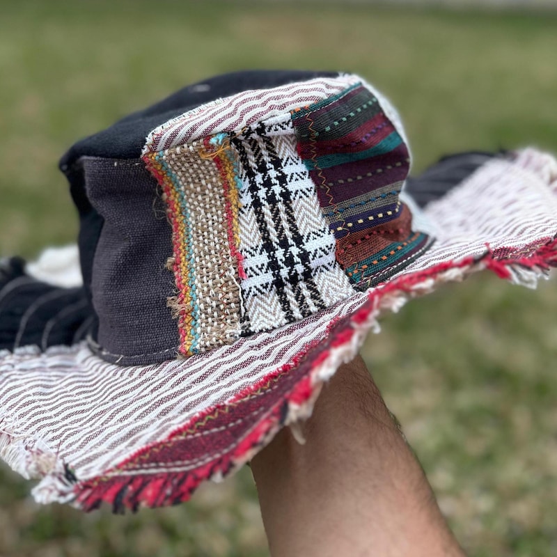 Patchwork Bucket Hat - Etsy