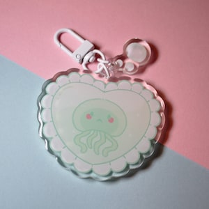 Jellyfish Keychain