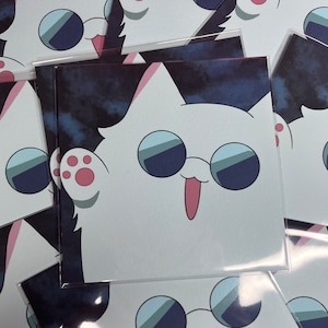 Cat Gojo Mini Print