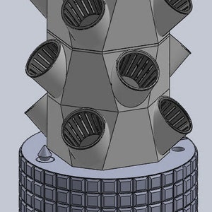 Modular Hydroponic Tower Digital Files image 4