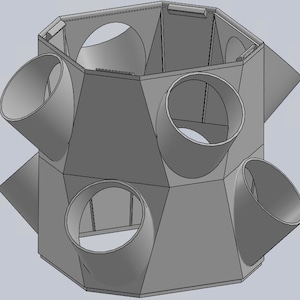 Modular Hydroponic Tower Digital Files image 8