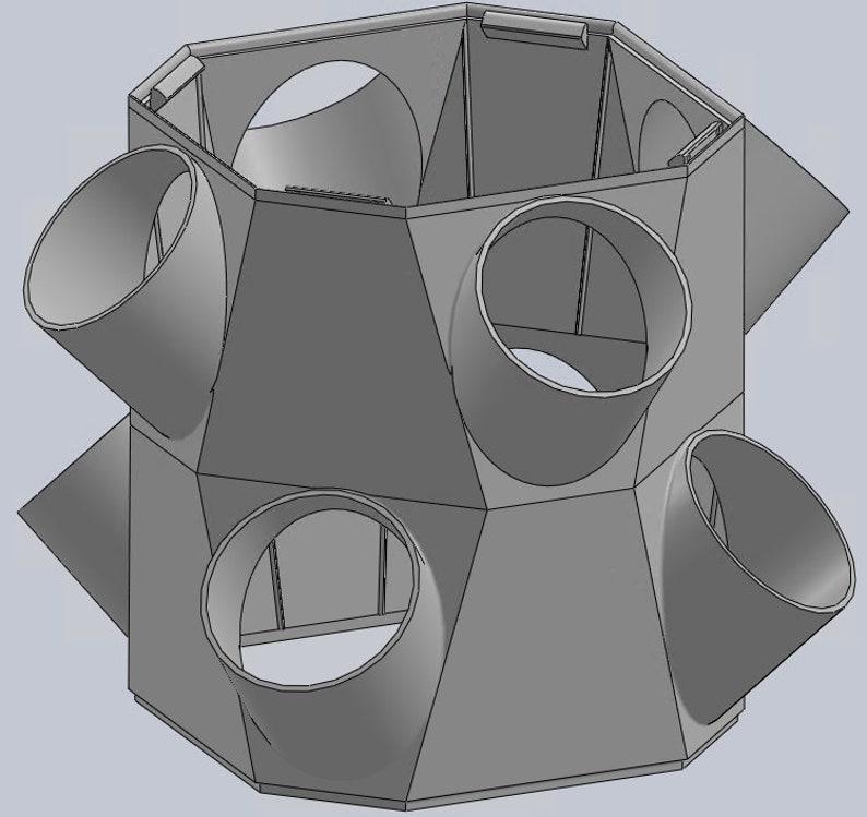 Modular Hydroponic Tower Digital Files image 8