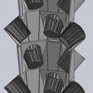 Modular Hydroponic Tower Digital Files image 5