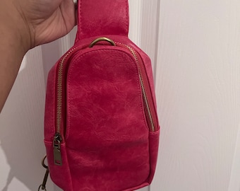 Pink crossbody bag/sling bag