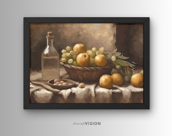 DIGITAL PRINT | Oil and Oranges | Vintage Wall Art | 19th Century Style | Artcraft Vision | Digital Download #10