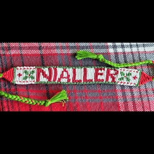 Niall Horan Christmas / Holiday Friendship Bracelet - Nialler
