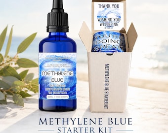 Methylene Blue Starter Kit — 50ml | Pharmaceutical-Grade 1% Solution | Lab Tested | Byron Bay Australia