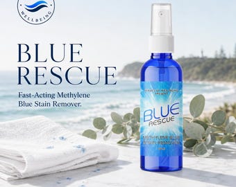 Blue Rescue | Methyleenblauw vlekverwijderaar — 100 ml | Snelwerkend | Byron Bay, Australië
