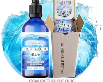 Methylene Blue 1% USP Grade Solution | Biohacking Starter Kit