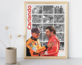 カルランド メキシコグランプリ 2024 優勝プリント：F1アート