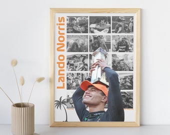 ランド・ノリス、2024年マイアミグランプリで初優勝、マクラーレン、F1、F1アート