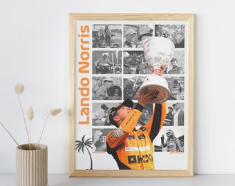 ランド・ノリス、2024年オランダグランプリ優勝、マクラーレン、F1、F1アート