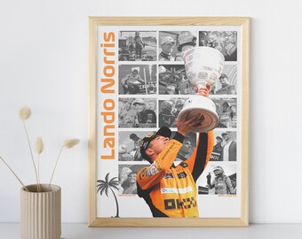 ランド・ノリス、2024年オランダグランプリ優勝、マクラーレン、F1、F1アート