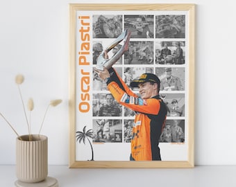 オスカー・ピアストリ、2024年アゼルバイジャングランプリ優勝、マクラーレン、F1、F1アート