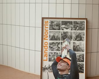 ランド・ノリス、2024年マイアミグランプリで初優勝、マクラーレン、F1、F1アート