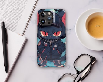 Süße coole Katze Iphone Hülle