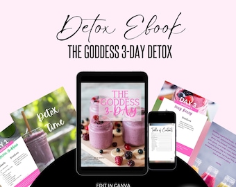 Detox Ebook for health coaches and fitness enthusiasts