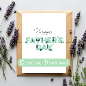 Tarjeta del Día del Padre Feliz, Tarjeta de Felicitación, Tarjeta para papá, Tarjeta del Día del Padre imprimible, Tarjeta divertida del Día del Padre, Tarjeta de corbata, Día lindo del papá