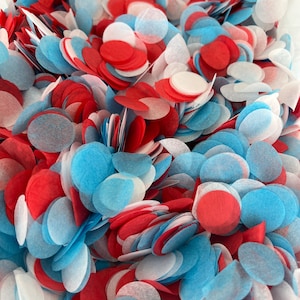 Mezcla de confeti de boda, fiesta de celebración, bandera americana, confeti para reuniones, ceremonias, barras y estrellas, favores de confeti, patriota