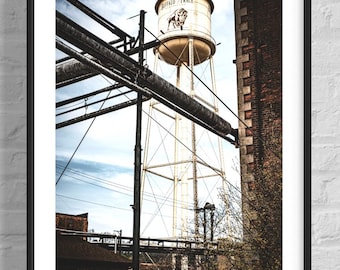 Buffalo Trace Distillery Print, Kentucky Bourbon Whiskey Art