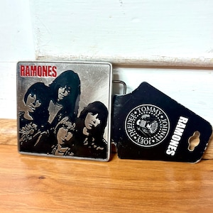 Boucle de ceinture punk en métal Ramones de la fin du siècle de l&#39;an 2000