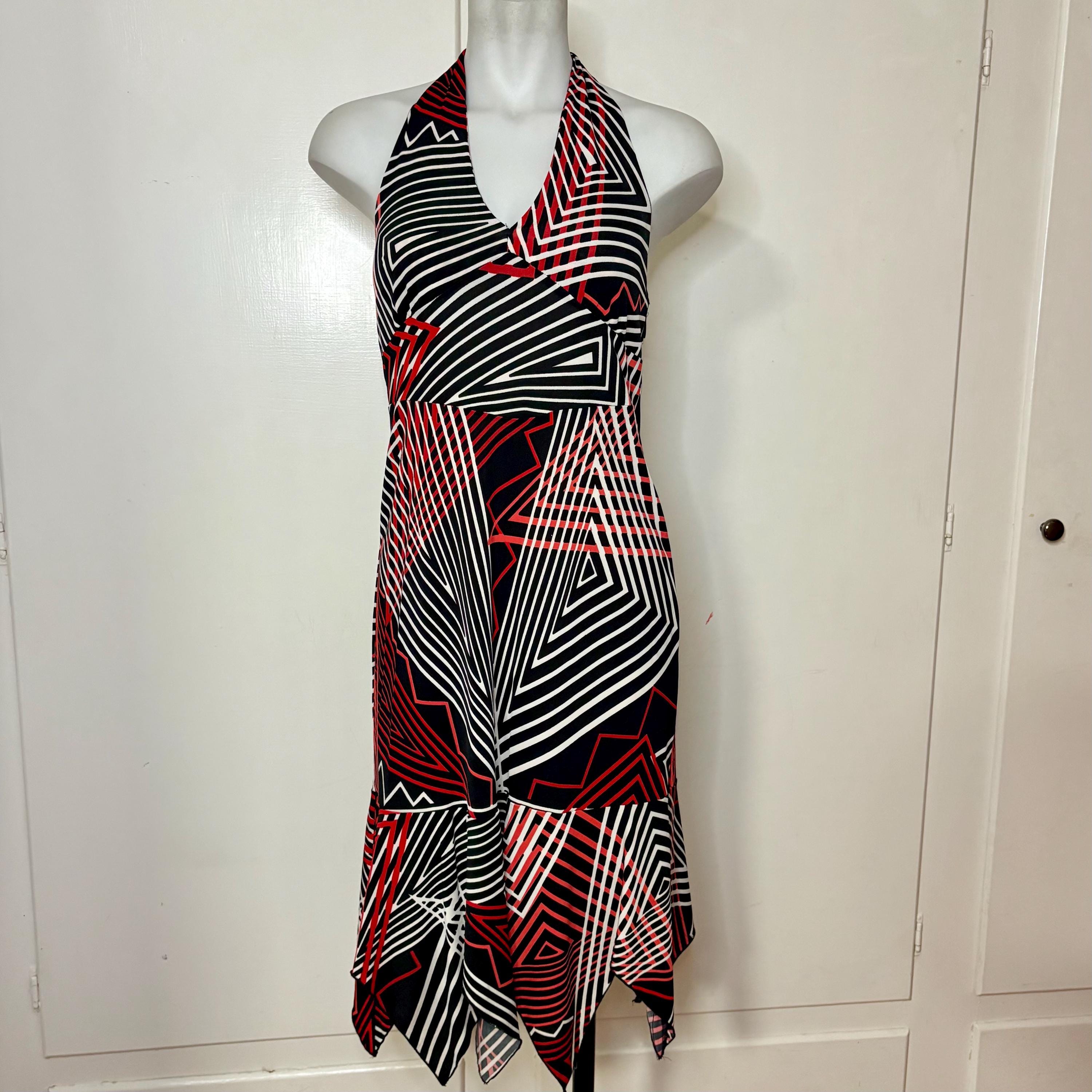 90';;s Halter Dress - Etsy