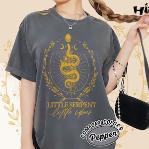Little Serpent shirt The Serpent and The Wings of Night Comfort Colors® Shirt, Carissa Broadbent Sweatshirt, Nightborn Nyaxia Sweatshirt.