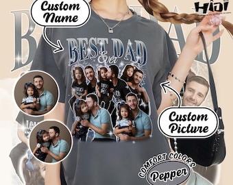 Custom Dad Name Shirt, Best Dad Shirt, Custom Father's Day Shirt, Fathers Day 2026 Shirt, Dad And Kids Shirt, Custom Dad Shirt, Daddy Shirt