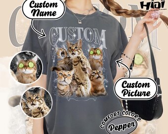 Custom Pet Shirt, Retro Graphic 90s Shirt, Pet Bootleg Shirt, Custom Bootleg Rap Tee Dog, Custom 90S Bootleg Shirt, Personalize Bootleg Tee
