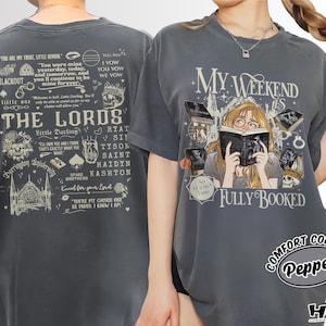 The Ritual Comfort Colors® Shirt, Barrington University Smut Book Tee, Dark Romance Ryat Archer Shirt, Bookworm Gift, Fully Booked Tee